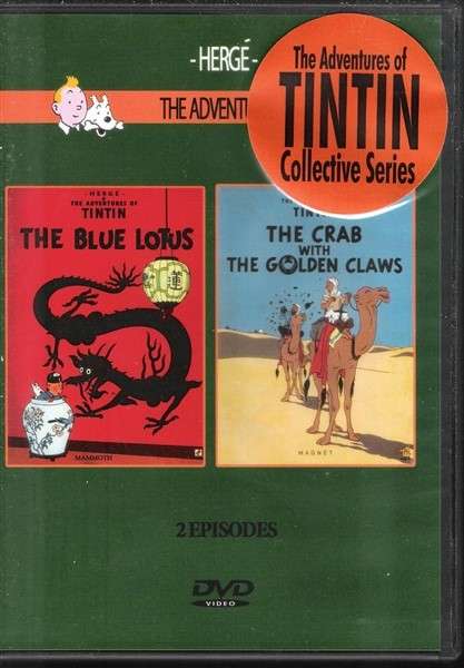 The Adventures of Tin Tin: The Blue Lotus & The Crab with the Golden Claws (2 Adventures) [DVD]