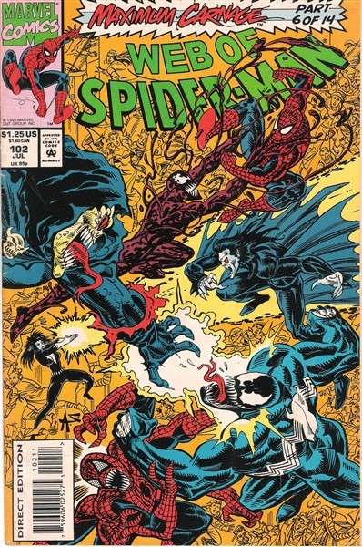 Marvel Web of Spider-Man #102
