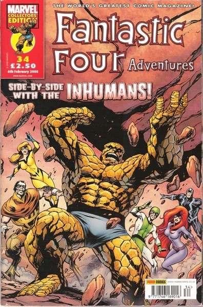 Marvel Collectors` Edition #34: Fantastic Four Adventures [UK]
