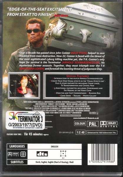 Terminator 3: Rise of the Machines (2-Disc Edition) [DVD]