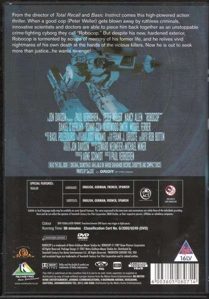 Robocop [DVD]