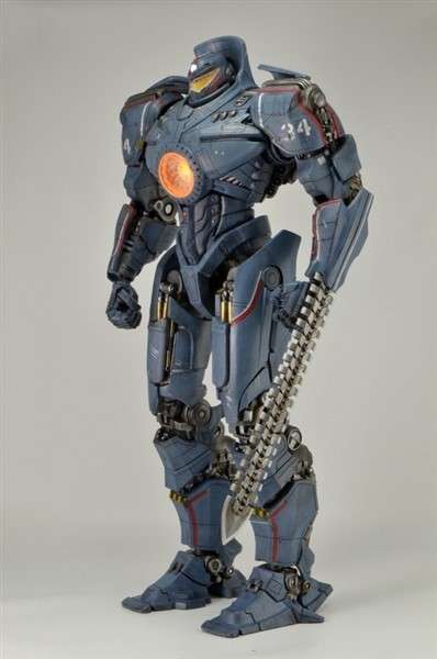Pacific Rim - 18" Jaeger Gipsy Danger Action Figure with LED Lights [NECA]