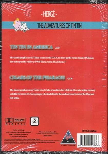 The Adventures of Tin Tin: In America & Cigars of the Pharaoh (2 Adventures) [DVD]