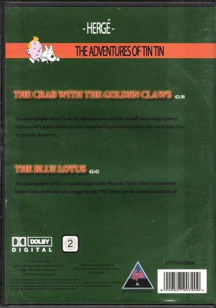 The Adventures of Tin Tin: The Blue Lotus & The Crab with the Golden Claws (2 Adventures) [DVD]
