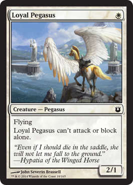 Magic The Gathering - Loyal Pegasus