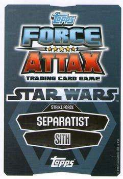 Star Wars Force Attax #192 Sith #5 (2012)