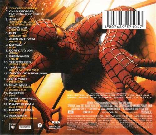 Spider-Man Soundtrack [CD]