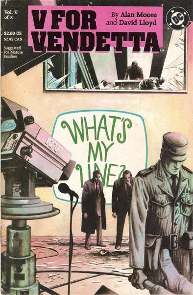 DC V for Vendetta V of X