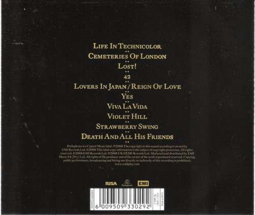 Coldplay: Viva la Vida or Death and All His Friends [CD]