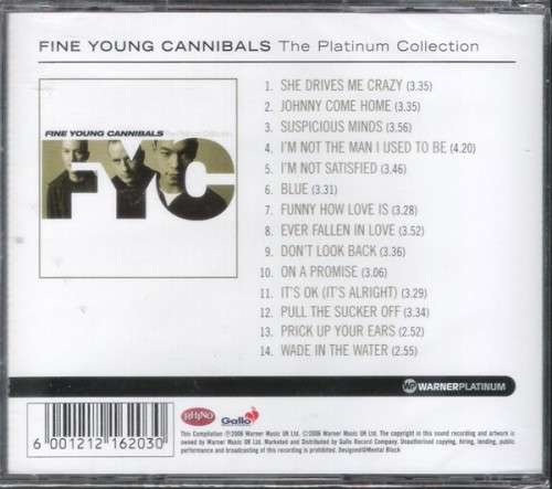 Fine Young Cannibals: The Platinum Collection [CD]