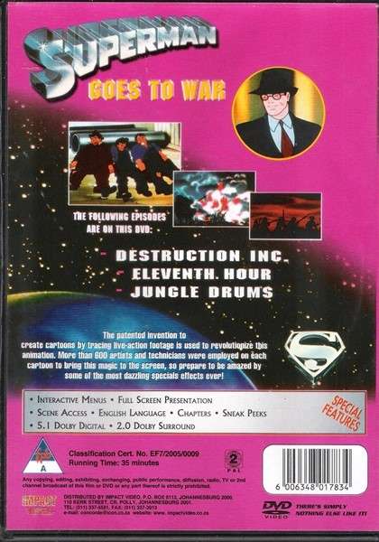 Superman Goes to War [DVD]