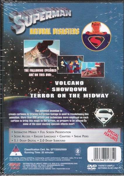 Superman - Natural Disasters [DVD]