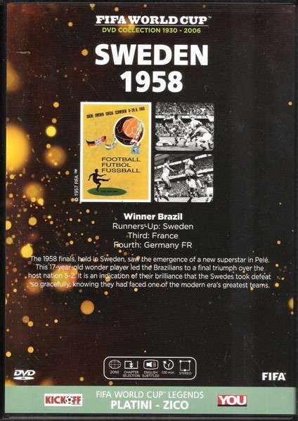 FIFA World Cup DVD Collection #3 - Sweden (1958) [DVD]