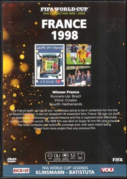 FIFA World Cup DVD Collection #13 - France (1998) [DVD]