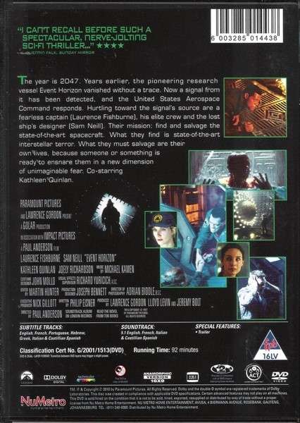 Event Horizon [DVD]