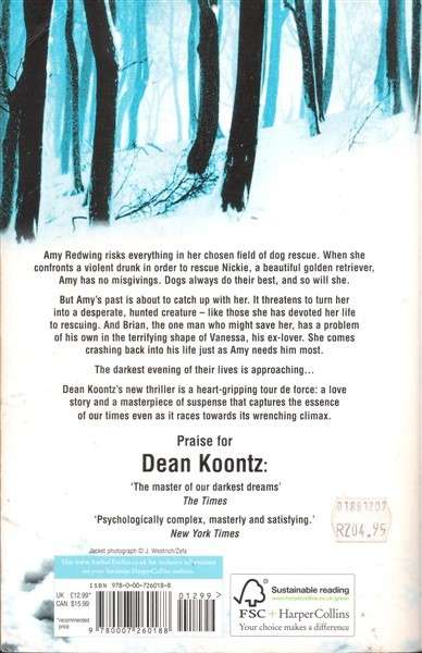 The Darkest Evening of the Year by Dean Koontz [Large Paperback]