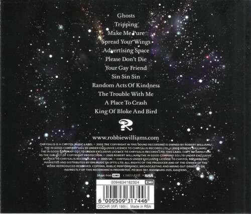 Intensive Care - Robbie Williams [CD]