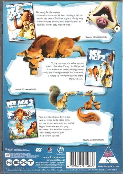 Ice Age 3-Pack (3-Disc) [DVD]
