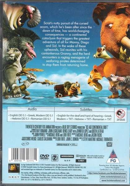 Ice Age 4 - Continental Drift [DVD]