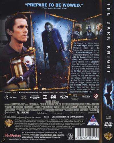 The Dark Knight [DVD]