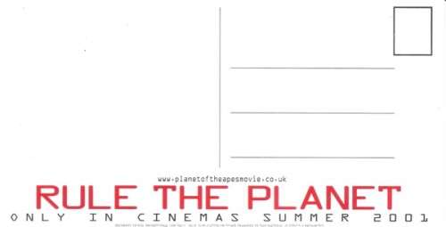 Planet of the Apes (Mark Wahlberg) [Postcard]