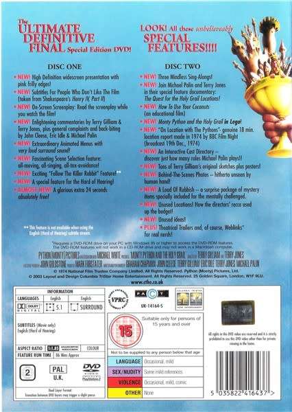 Monty Python and the Holy Grail (2-Disc`s) [DVD]