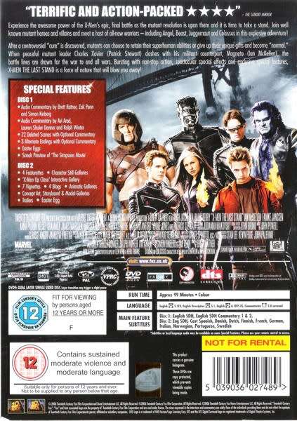 X-Men 3: The Last Stand (2-Disc Special Edition) [DVD]