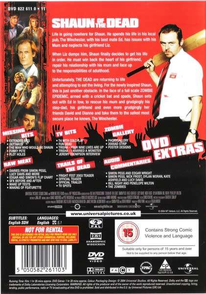Shaun of the Dead [DVD]