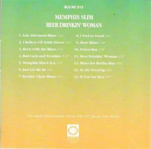 The Blues Collection #13 - Memphis Slim - Beer Drinkin' Woman [CD]