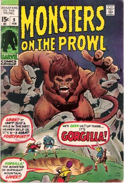 Marvel Monsters on the Prowl #9