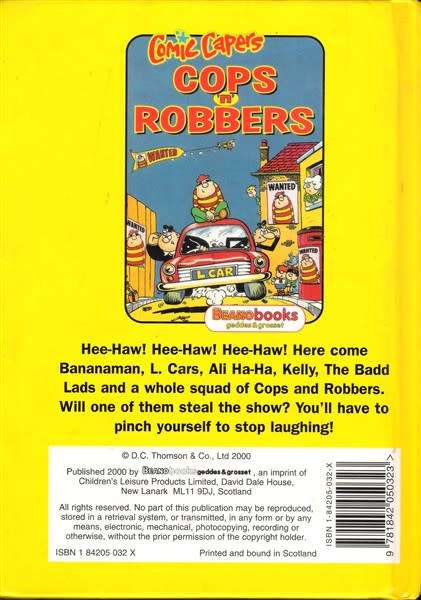 Comic Capers - Cops `n` Robbers [Hardcover]