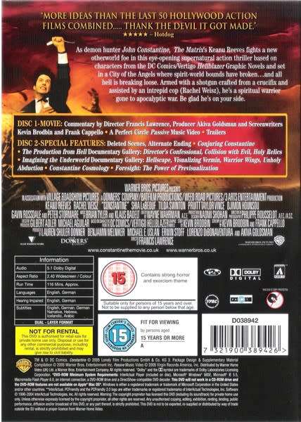 Constantine (2-Disc Special Edition) [DVD]