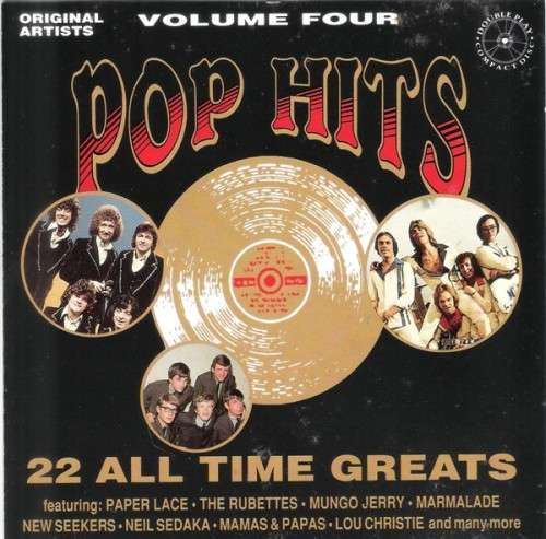 Pop Hits Volume One, Two, Three & Four (Original Artists) [CD]
