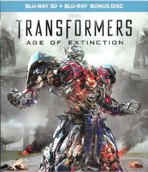 Transformers Age of Extinction [3D Blu-ray + Blu-ray Bonus Disc]