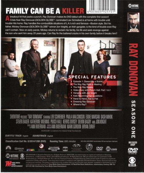Ray Donovan - Season One (4 - Disc Set) [DVD]
