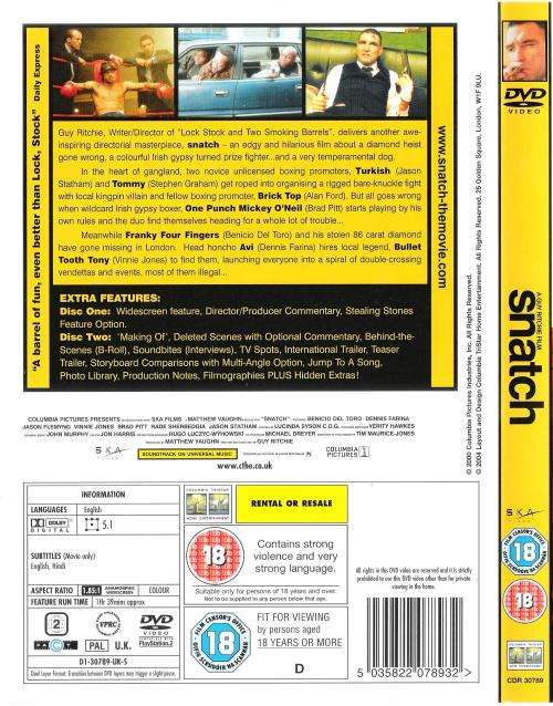 Snatch (2 - Disc Edition) [DVD]