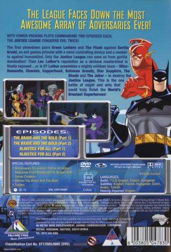 DC Justice League: The Brave and the Bold [DVD]