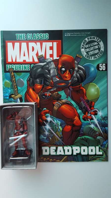 The Classic Marvel Figurine Collection #56 Deadpool [Figurine & Magazine]