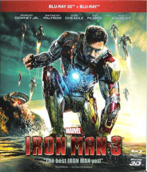 Iron Man 3 (2 Disc's) [Blu-ray 3D + Blu-ray]