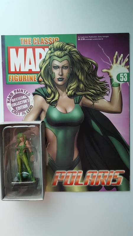 The Classic Marvel Figurine Collection #53 Polaris [Figurine & Magazine]