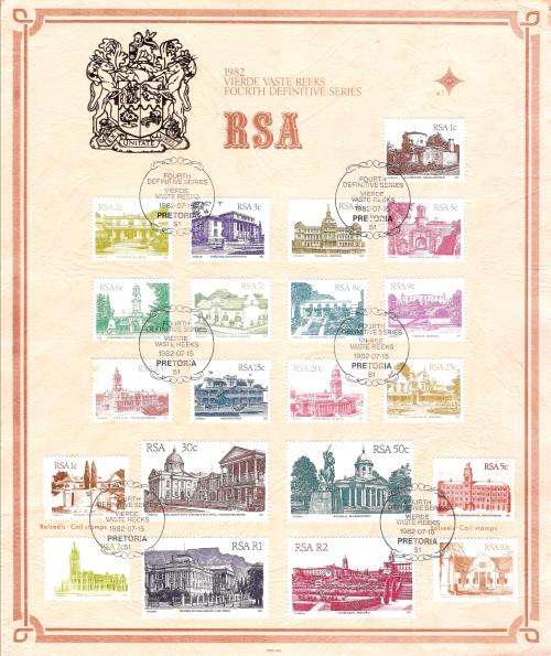 RSA 1982 Fourth Definitive Series 4.1