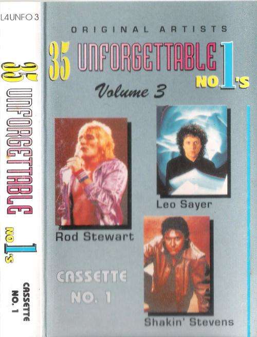 35 Unforgettable No1's - Volume 3 [Tape]