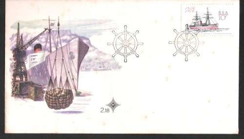 RSA 1976 Ocean Mail Service Contract FDC 2.18