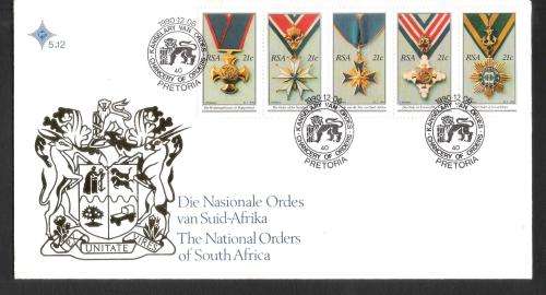 RSA 1990 The National Orders of South Africa FDC 5.12