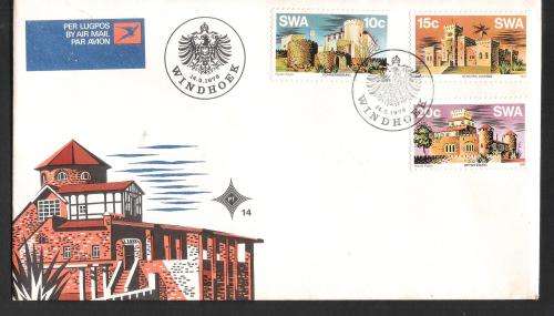 SWA 1976 Historic Castles FDC 14