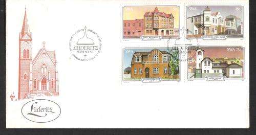 SWA 1981 Architecture of Luderitz FDC 34
