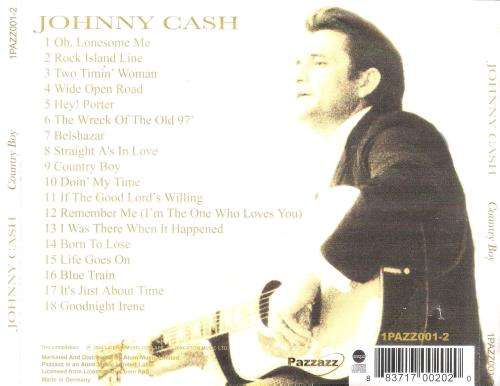 Johnny Cash - Country Boy [CD]
