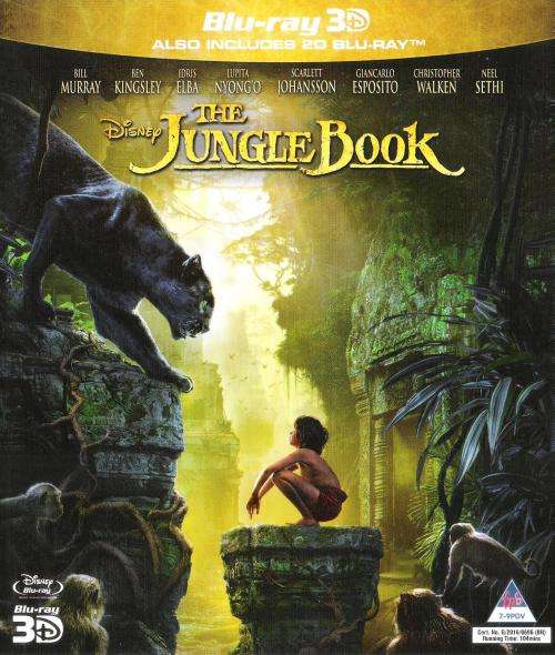 Disney - The Jungle Book (2-Disc's) [3D Blu-Ray + 2D Blu-Ray]