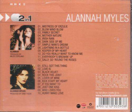 Alannah Myles 2in1 - Alannah/Alannah Myles [CD]