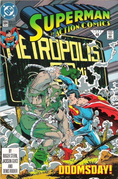 DC The Death of Superman: Doomsday! (7 x comics) + Batman - Knightfall Parts 1 to 19 (19 x comics)
